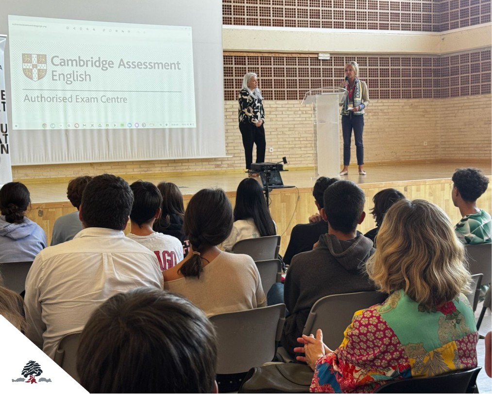 Charla informativa sobre los exámenes de Cambridge English dirigida al alumnado del Colegio Juan de Lanuza.