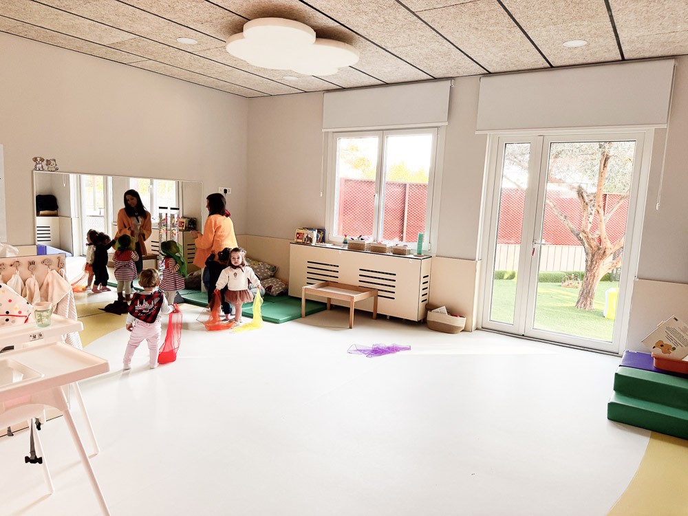 Aula de Little Lanuza, escuela infantil en inglés del Colegio Juan de Lanuza