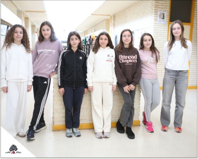 Siete alumnas de 1º y 2º de ESO del Colegio Juan de Lanuza participantes en el programa STEM Talent Girl en Zaragoza