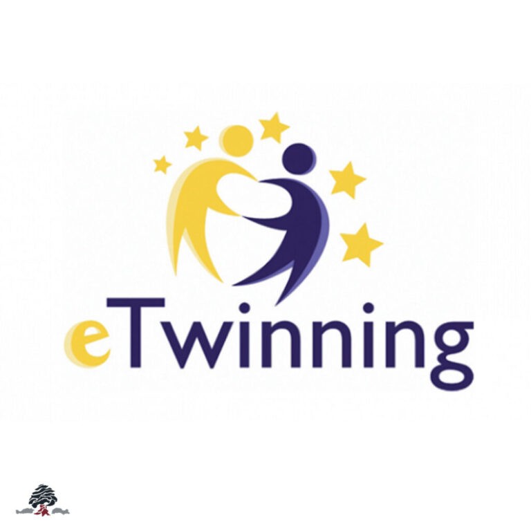 Logotipo oficial del programa europeo eTwinning, que promueve la colaboración educativa entre centros escolares de distintos países.