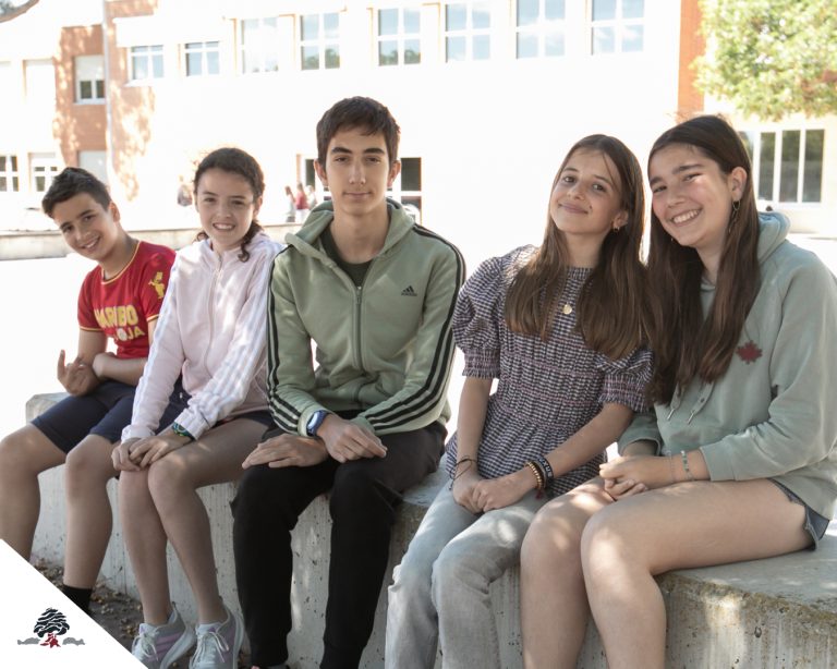 Alumnado del Colegio Juan de Lanuza en la Olimpiada Matemática Aragonesa